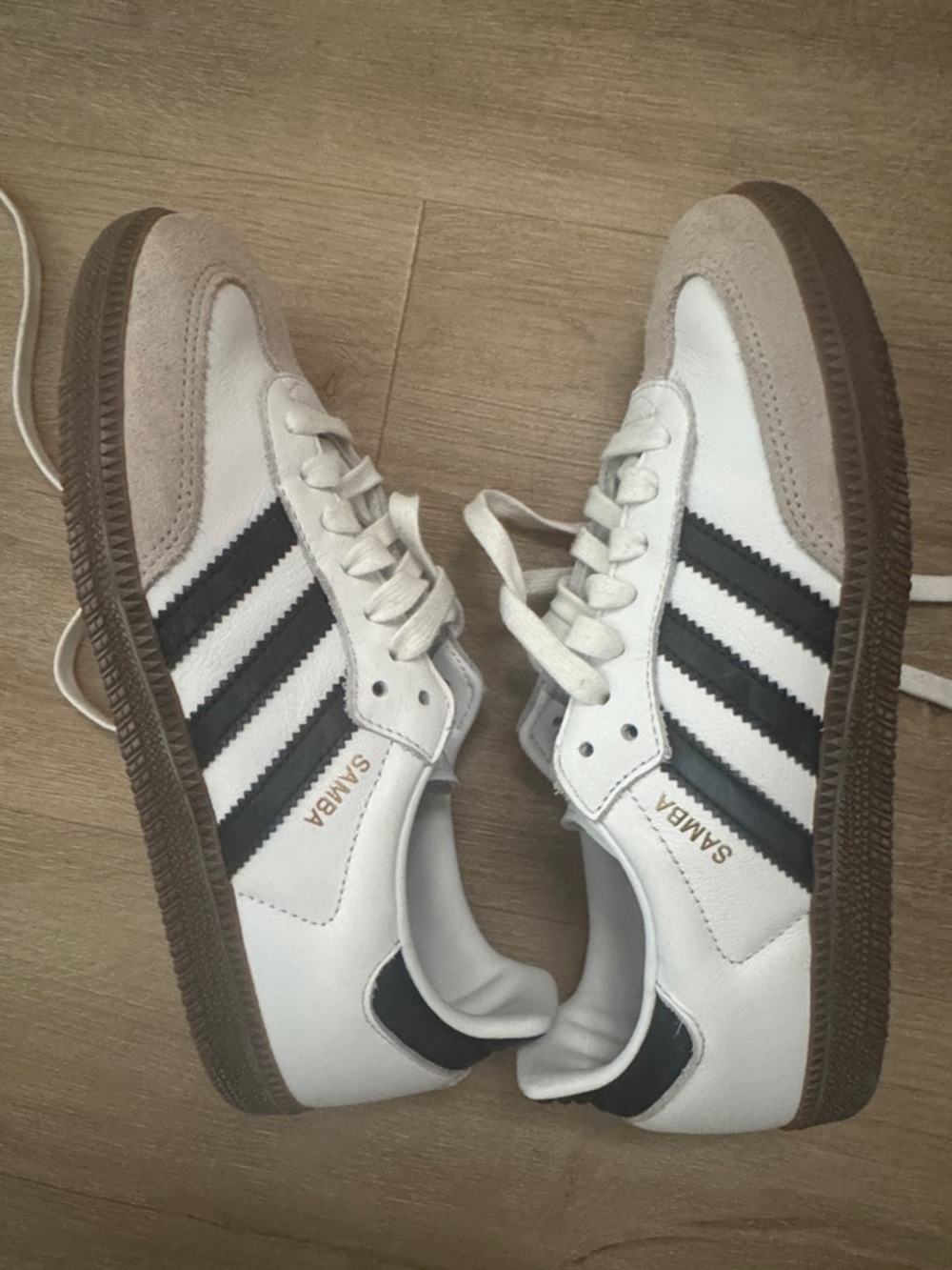 adidas White & Black sambas - Picture 5 of 5